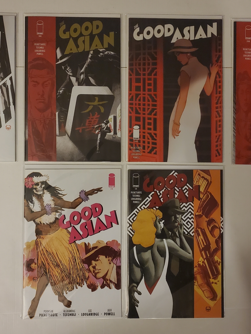 THE GOOD ASIAN (2021) #1-6 - IMAGE COMICS CRIME Partial RUN  1st Print NM